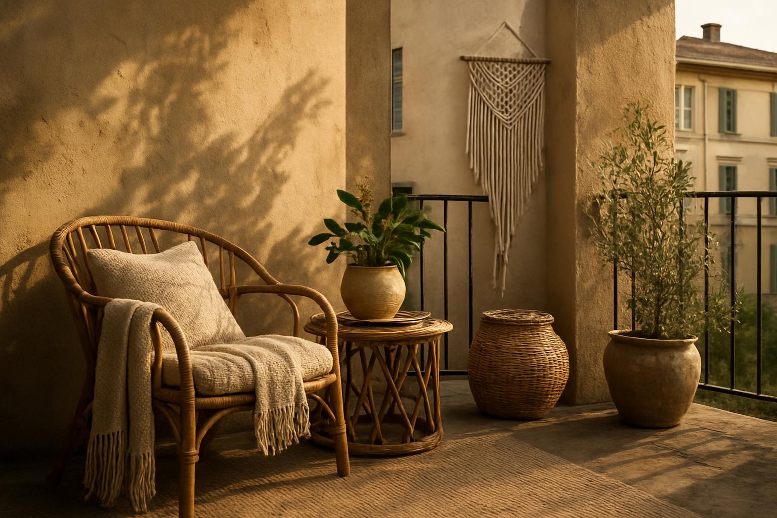 Jak urządzić balkon w stylu boho?