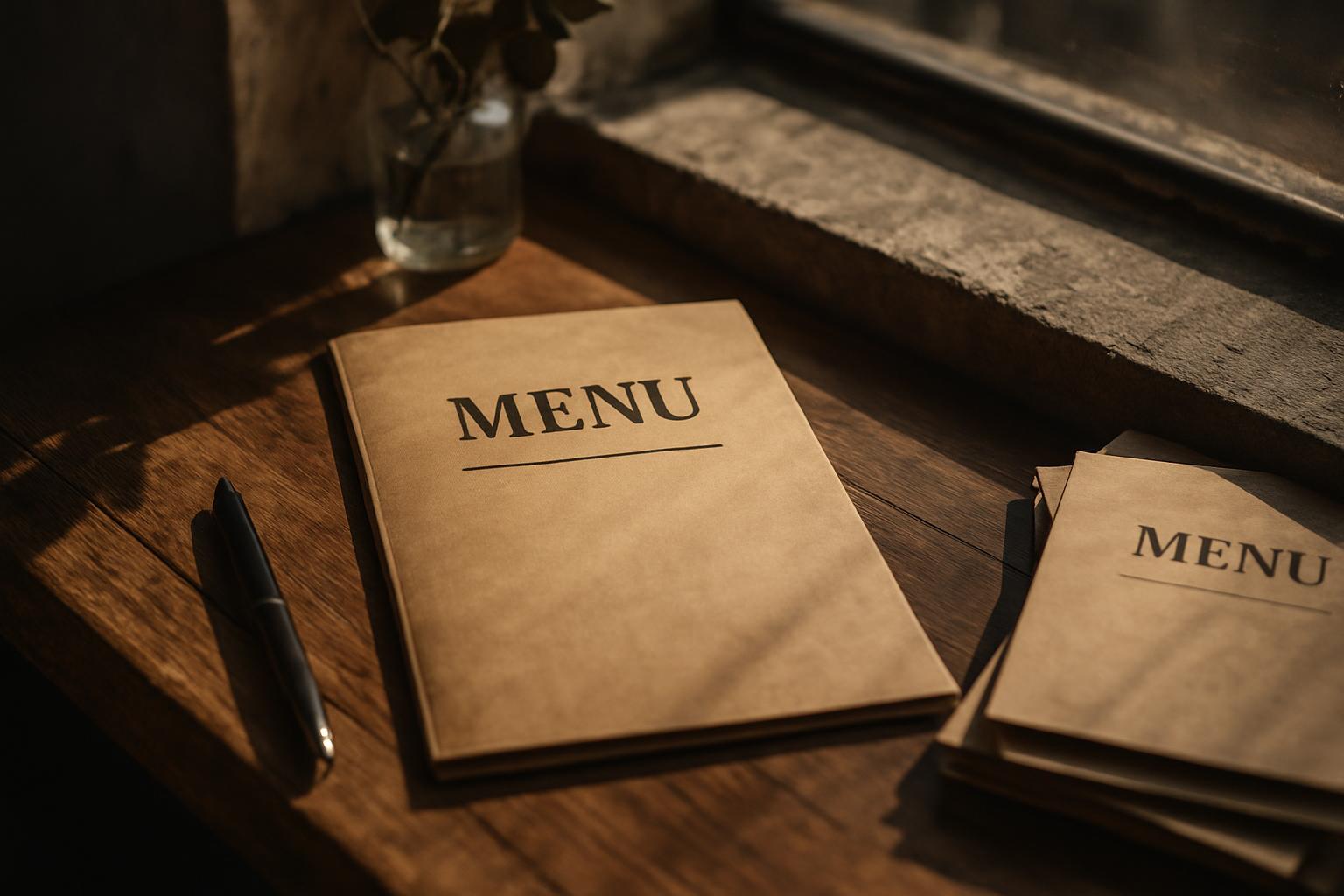 Jak stworzyć menu restauracji, które sprzedaje?