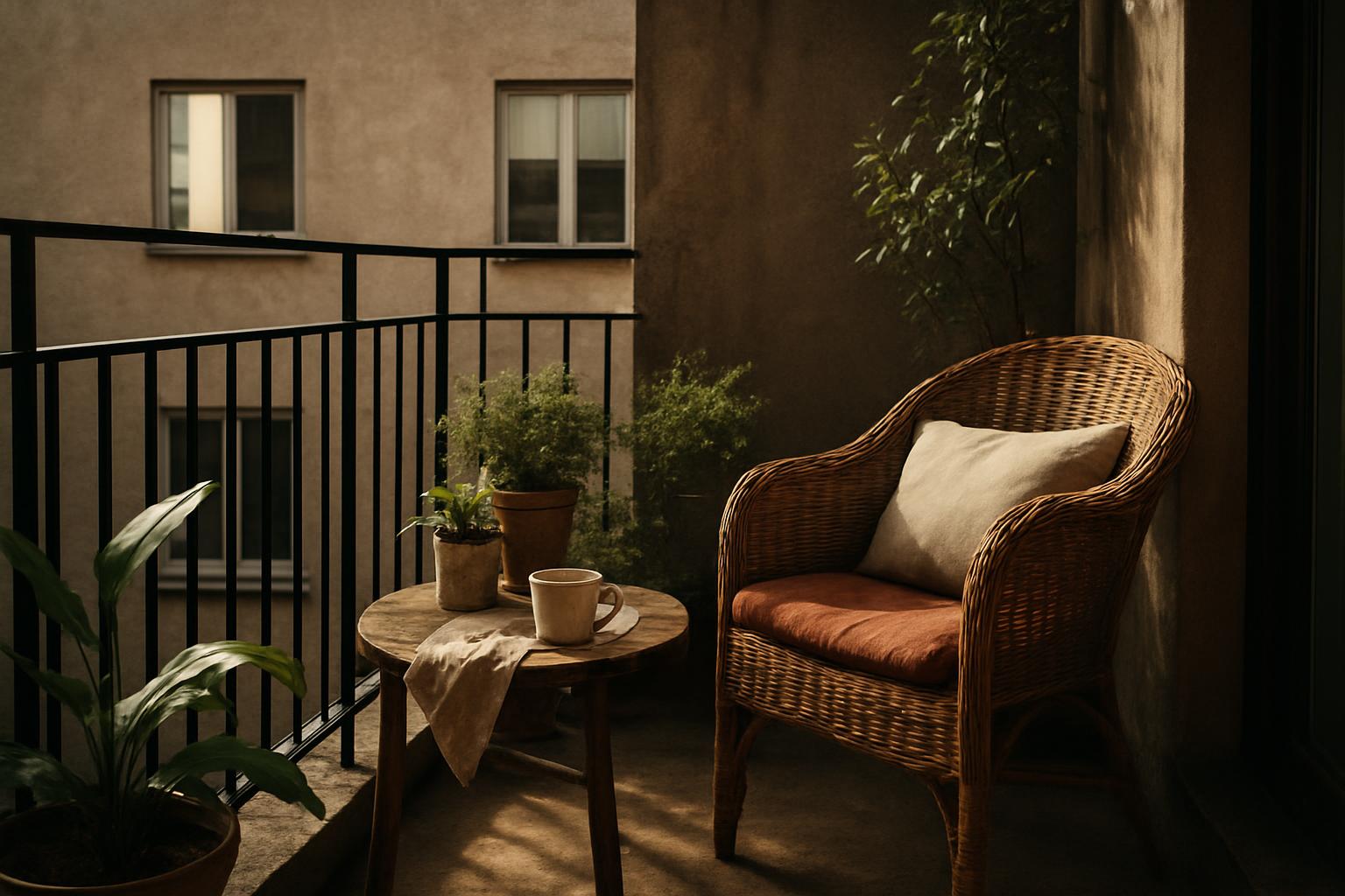 Jak urządzić przytulny balkon w bloku?