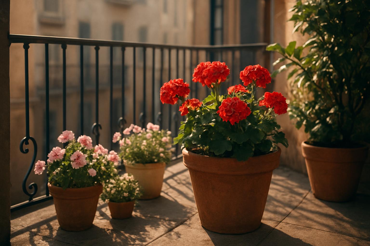 Jakie kwiaty najlepiej sprawdzają się na balkon?